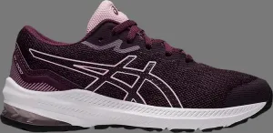 Кроссовки gt 1000 11 gs 'deep plum barely rose' Asics, фиолетовый