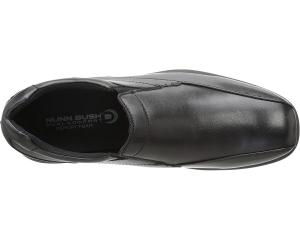 Лоферы Sanford Slip Resistant Bicycle Toe Work Slip-On Nunn Bush, черный