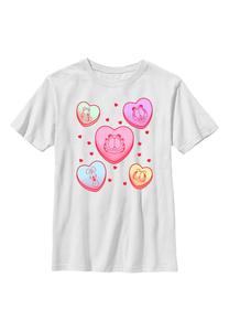 Футболка с принтом VALENTINE'S DAY CANDY GARFIELD Henry Tiger, белый