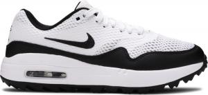 Кроссовки Nike Wmns Air Max 1 Golf 'White Black', белый