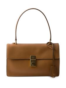 Сумка Prada Soft Sound среднего размера на плечо, коричневый