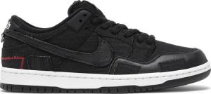 Кроссовки Nike Wasted Youth x Dunk Low SB 'Black Denim', черный