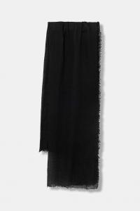 Шерстяной шарф Zadig&Voltaire, черный