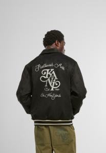 Куртка Karl Kani Faux leather jacket, Black