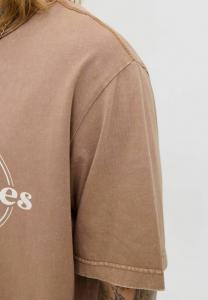 Футболка Jack & Jones JJEDOVER TEE CREW NECK , Monks Robe/Camel