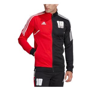 Куртка men's logo printing pattern slim fit zipper cardigan stand collar jacket colorblock Adidas, мультиколор