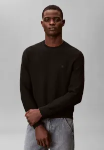 Фактурный свитер-джемпер Calvin Klein, Black