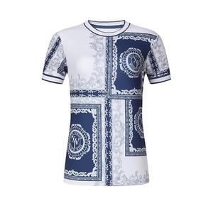 Футболка женская с принтом по всей поверхности FILA, All Over Print