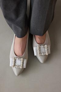 Вязаные балетки Валерия