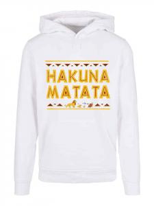 Пуловер F4NT4STIC Basic König der Löwen Hakuna Matata, белый