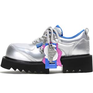 LOOKUN x Функциональная серия Wind, противоскользящая и износостойкая, повседневная обувь, увеличивающая рост, унисекс, серебристая ADCDAVINCI, Silver