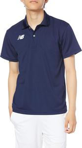 Футболка-поло New Balance унисекс для взрослых, игровая, темно-синий
