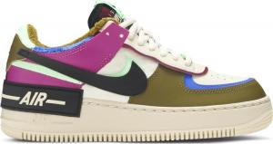 Кроссовки Nike Wmns Air Force 1 Shadow SE 'Cactus Flower', зеленый