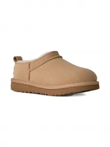 Классические тапочки из микрозамши UGG Kids, коричневый
