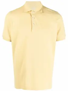 Рубашка поло с короткими рукавами Mauro Ottaviani, желтый