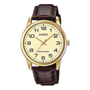 Часы CASIO Sports Quartz Waterproof Mens Gold Analog, желтый