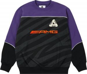 Толстовка Palace x AMG Technical Crew 'Black', черный