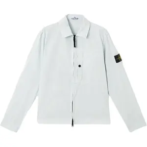 STONE ISLAND Рубашка мужская небесно-голубая