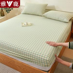 Yalu Простыня на резинке 90х200 см из чистого хлопка, цвет Qiuyue