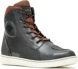 Кроссовки-ботинки Harley-Davidson Men's Holtman 6" WP Leather для мотоцикла, Black