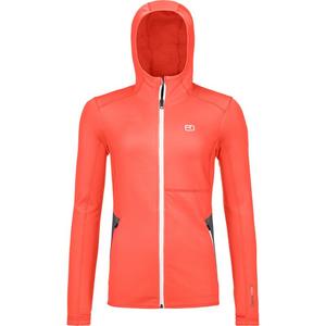 Нижняя флисовая толстовка с капюшоном Ortovox, красный