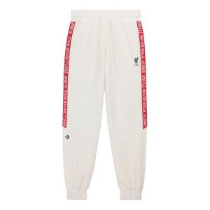 Спортивные брюки Converse x Liverpool FC Taped Jogger 'Egret', белый