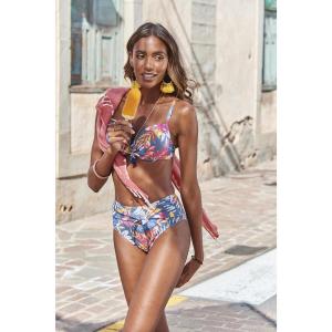 Женские плавки бикини с завышенной талией VIVANCE, Серый