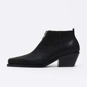 Ботильоны Bimba Y Lola Leather Country-Style Ankle, черный