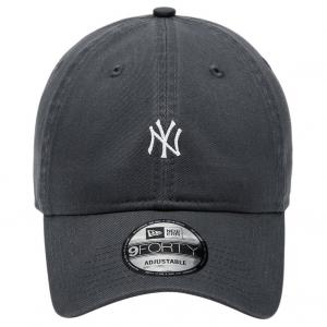 New Era Бейсболка Unisex Graphite Gray из хлопка