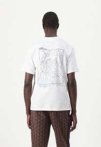 Футболка Lacoste Print T-shirt, Flour/Off-White