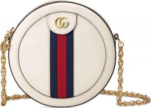 Сумка Gucci Ophidia Mini Camera Bag Medium White, белый