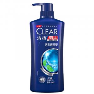 CLEAR Active Sports Mint Scent Scalp Care Мужской шампунь глубокой очистки для лечения перхоти 500г/650г/750мл*2/205г