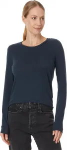 Футболка Eileen Fisher с круглым вырезом и длинными рукавами