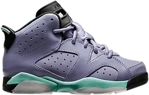 Кроссовки Air Jordan 6 Retro GP Iron Purple, фиолетовый