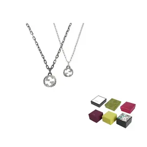 GUCCI Серебряное колье 925 пробы унисекс