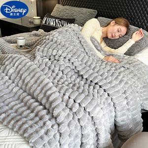 Disney Плед 180х200 см, флис, римский узор, серый
