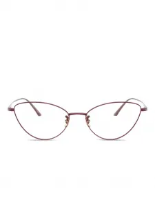 Очки 1988RX в оправе 'кошачий глаз' Oliver Peoples, красный