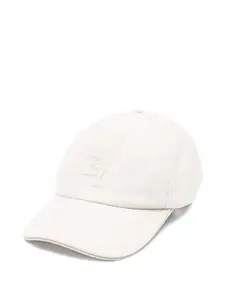 Бейсболка с вышитым логотипом Eleventy, бежевый