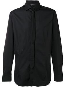 Строгая рубашка с галстуком Neil Barrett, черный