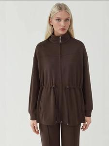 Толстовка с капюшоном на молнии Hiccup, коричневый