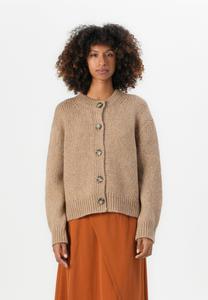 Кардиган Marc O'Polo DENIM CARDIGAN LONG SLEEVE CREW NECK , Light Almond Melange/Camel