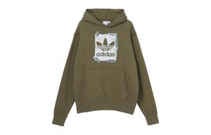 Свитшот унисекс зеленый Adidas Originals, зеленый