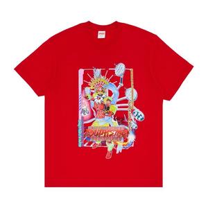 Футболка Supreme Electromagnetic Tee, красный