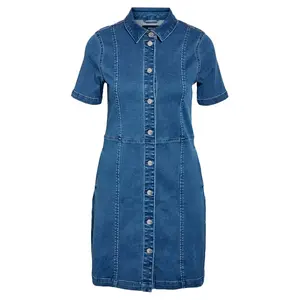 Платье Noisy May Nisa Slim Vi534Mb short, синий