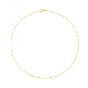 Колье Tous Chain Cord 40 cm, золото