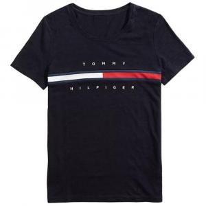 Футболка Tommy Hilfiger Regular Women's, черный