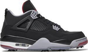 Бутсы Air Jordan 4 Golf Bred, черный