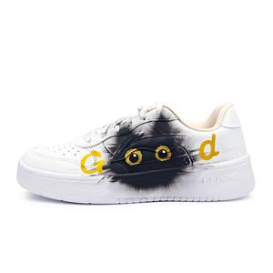 LINING Понтонные лодки, износостойкие, легкие, увеличивающие рост, низкие, унисекс, кроссовки для скейтбординга, белые