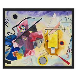 Картина Any Image Yellow-Red-Blue, 62x52x2,6 см, разноцветный