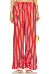 Штаны с завязкой на талии Weworewhat, vibrant red multi